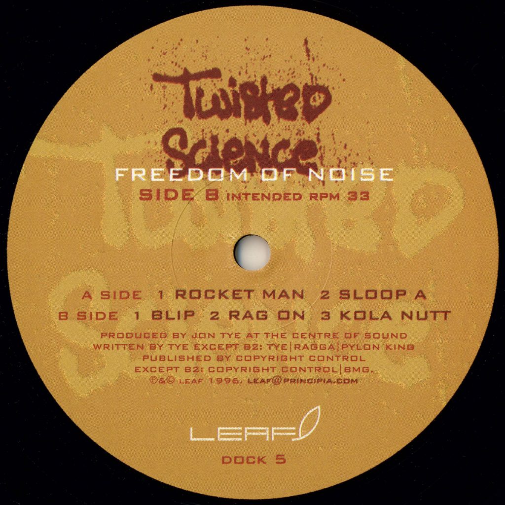 Twisted Science: 'Freedom of Noise'